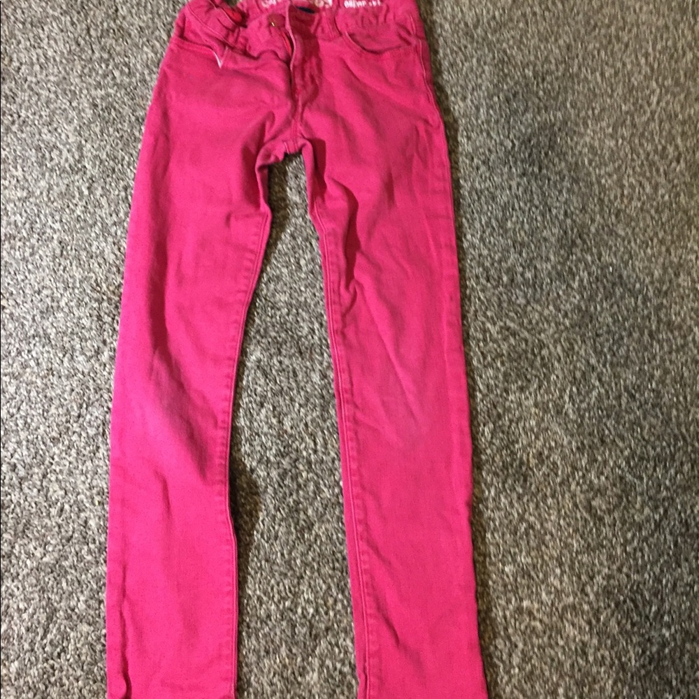 CAPKIDS Pink Cute Jeans sz:8